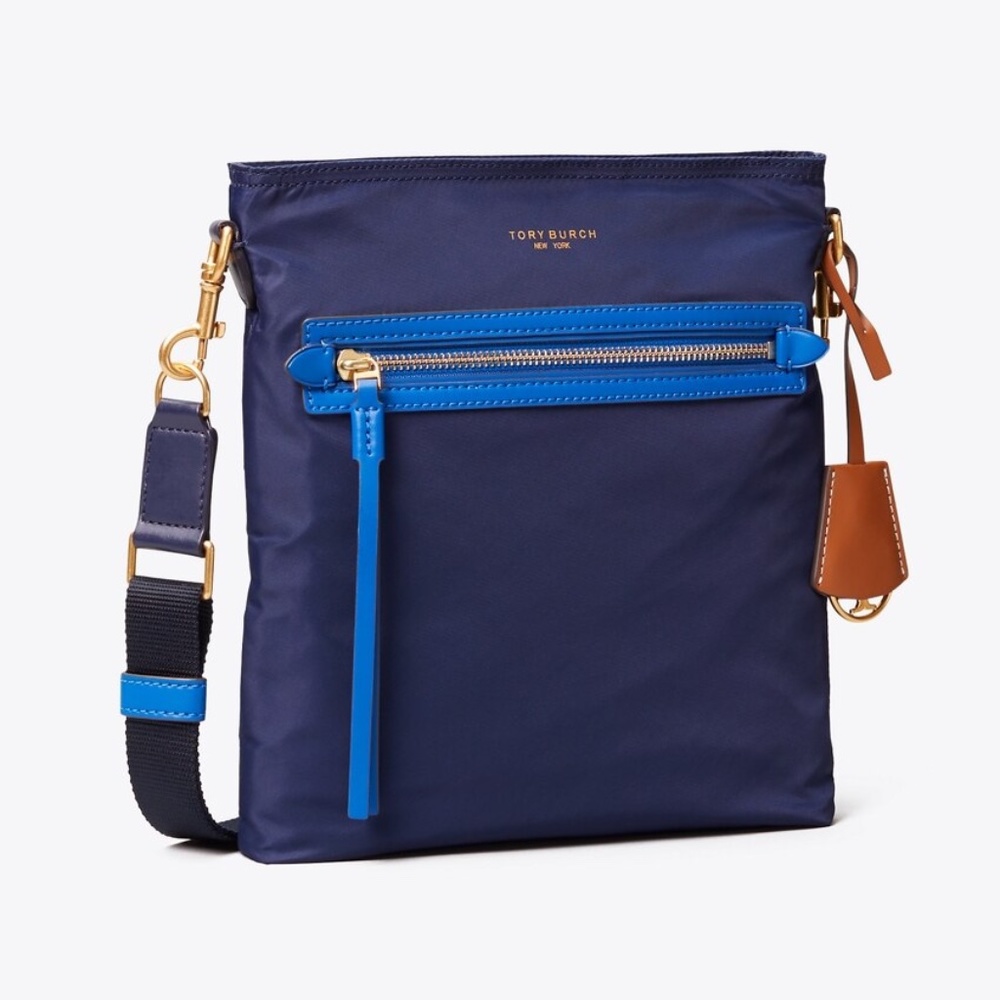 Tory Burch Perry Nylon Color-Block Swingpack
